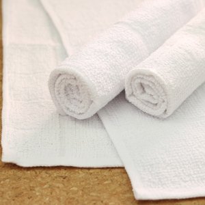 業務用白格子おしぼり