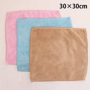 マイクロファイバーハンドタオル30cm