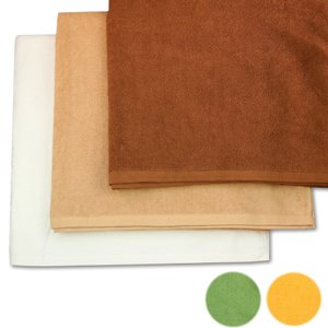 画像1: B品　2000匁業務用大判バスタオル　白 (1)