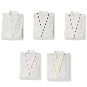 画像3: ワッフルガウン(バスローブ)　グリーン (3)