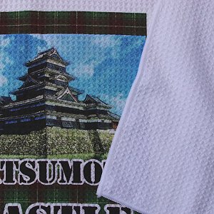 mf070　ワッフル織りクロスフェイスタオル
