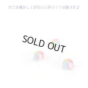 画像3: カラフル飴付き!リボン付きもふもふタオルハンカチプチギフト 10個/60個セット (3)