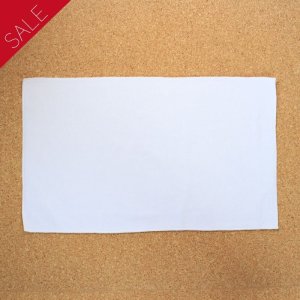 画像1: セール!　昇華転写用白タオル・裏綿30×50cm（厚め）　50枚セット (1)